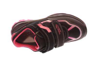 Superfit Kinder Halbschuh Jupita SCHWARZ/ROSA (Schwarz) 3-09065-00