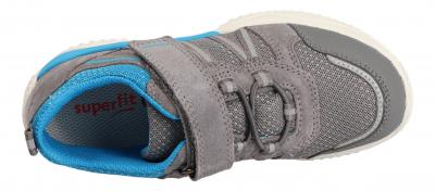 Superfit Kinder Halbschuh Storm HELLGRAU/BLAU (Grau) 6-06383-25