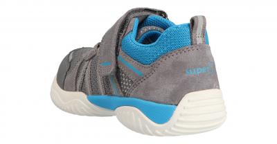 Superfit Kinder Halbschuh Storm HELLGRAU/BLAU (Grau) 6-06383-25