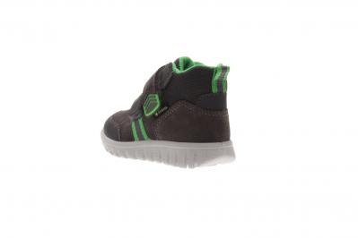 Superfit Kinder Lauflernschuh/Stiefelette/Stiefel Sport 7 mini GRAU/GRÜN (Grau) 5-09199-20