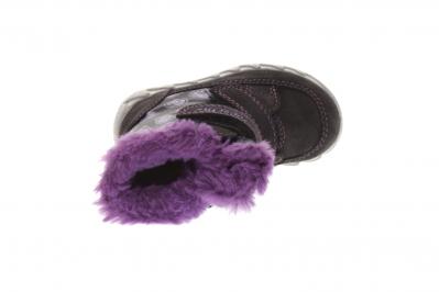 Superfit Kinder Stiefel Icebird GRAU/LILA (Grau) 0-300015-2000