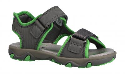 Superfit Kinder Sandale Mike 3.0 GRAU/GRÜN (Grau) 6-09468-20