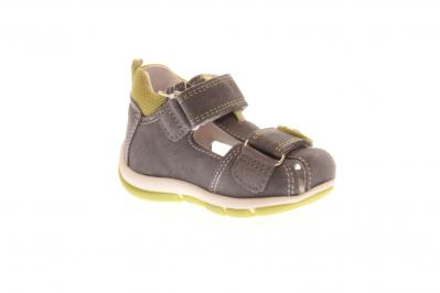 Superfit Kinder Sandale HELLGRAU/GELB (Grau) 4-00144-25