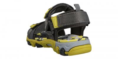 Superfit Kinder Sandale Henry GRAU/GELB (Grau) 6-00101-20