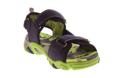 Superfit Kinder Sandale Henry BLAU/GRÜN (Blau) 4-00101-80