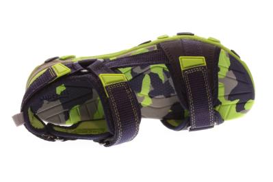 Superfit Kinder Sandale Henry BLAU/GRÜN (Blau) 4-00101-80