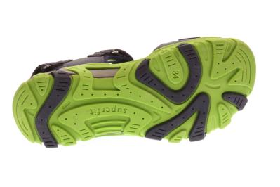 Superfit Kinder Sandale Henry BLAU/GRÜN (Blau) 4-00101-80