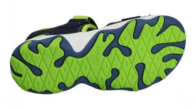Superfit Kinder Sandale Mike 3.0 BLAU/GRÜN (Blau) 0-609466-8000