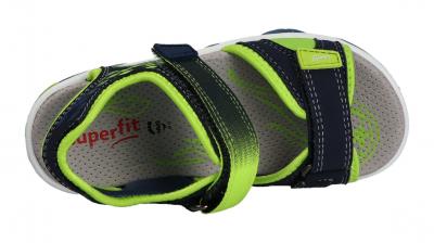 Superfit Kinder Sandale Mike 3.0 BLAU/GRÜN (Blau) 0-609466-8000