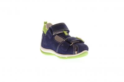 Superfit Kinder Sandale Freddy BLAU/HELLGRÜN (Blau) 4-00144-80