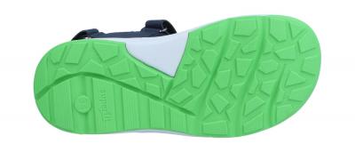 Superfit Kinder Sandale Criss Cross BLAU/GRÜN (Blau) 1-000583-8000