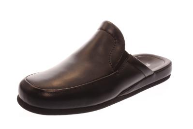 Rohde Herren Hausschuh Pantolette Kaltfutte schwarz 6607/90