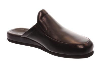 Rohde Herren Hausschuh Pantolette Kaltfutte schwarz 6607/90