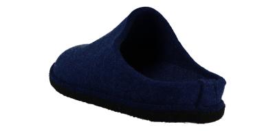 Haflinger Herren Hausschuh Flair Soft jeans  72 (Blau) 311010-72