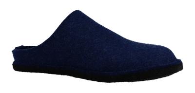 Haflinger Herren Hausschuh Flair Soft jeans  72 (Blau) 311010-72