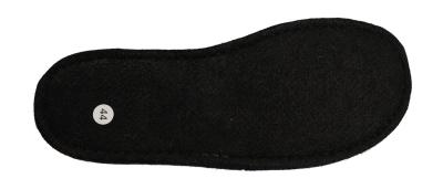 Haflinger Herren Hausschuh Flair Soft jeans  72 (Blau) 311010-72