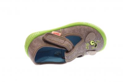 Superfit Kinder Hausschuh Bully GRAU 4-00263-20