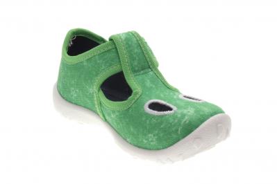 Superfit Kinder Hausschuh Spotty GRÜN (Grün) 6-09248-70