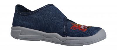 Superfit Kinder Hausschuh Benny BLAU 0-600298-8100