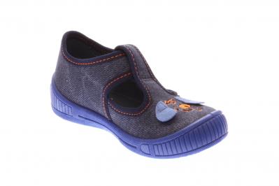 Superfit Kinder Hausschuh Bully BLAU 4-00263-81