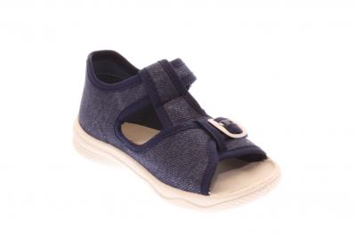 Superfit Kinder Sandale/Hausschuh Polly OCEAN (Blau) 0-800292-8000
