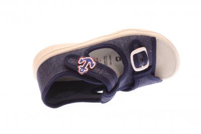 Superfit Kinder Sandale/Hausschuh Polly OCEAN (Blau) 0-800292-8000