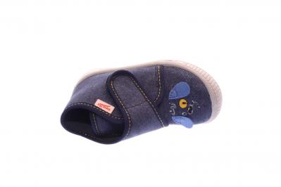Superfit Kinder Hausschuh Bully WATER (Blau) 2-00253-87