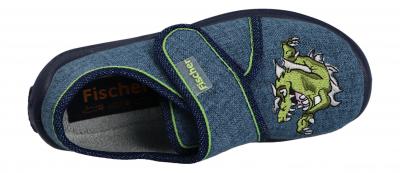 Fischer Kinder Hausschuh Boogy jeansblau (Blau) 602338