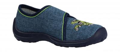 Fischer Kinder Hausschuh Boogy jeansblau (Blau) 602338