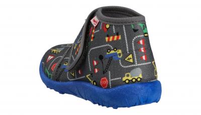 Superfit Kinder Hausschuh Spotty GRAU 0-509255-2000