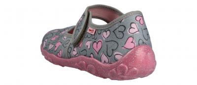 Superfit Kinder Hausschuh Bonny GRAU 1-000283-2000