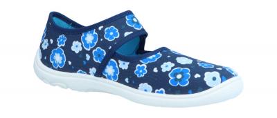 Superfit Kinder Hausschuh Belinda BLAU/MEHRFARBIG (Blau) 1-800288-8040
