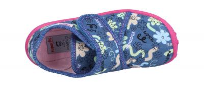 Superfit Kinder Hausschuh Spotty BLAU/MEHRFARBIG (Blau) 1-009246-8110
