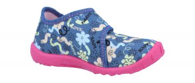 Superfit Kinder Hausschuh Spotty BLAU/MEHRFARBIG (Blau) 1-009246-8110
