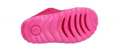 Superfit Kinder Hausschuh Happy rot 0-800291-6400