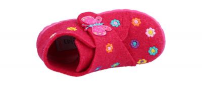 Superfit Kinder Hausschuh Happy rot 0-800291-6400