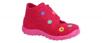 Superfit Kinder Hausschuh Happy rot 0-800291-6400