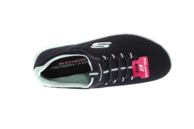 Skechers Damen Sneaker Summits navy/aqua (Blau) 12980 NVAQ