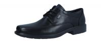 Rieker Herren Halbschuh/Businessschuh nero/schwarz (Schwarz) B0013-00