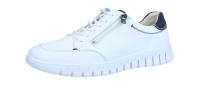 Waldläufer Herren Halbschuh/Sneaker H-Baldo weiss notte (Weiß) 907002-299-150