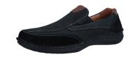 Josef Seibel Herren Halbschuh/Slipper Anvers 67 schwarz komb. (Schwarz) 43621-101