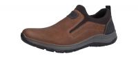 Rieker Herren Halbschuh/Slipper mandel/moro/schwarz (Braun) 03650-24