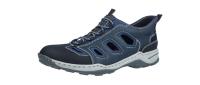 Rieker Herren Halbschuh/Outdoorschuh schwarz/midnight/bla (Blau) 08078-14