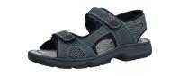 Rieker Herren Sandale blei/schwarz/blei/sc (Grau) 26156-47