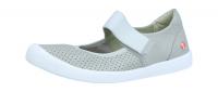 Softinos Damen Ballerina Smooth lt. grey (Grau) P900720004