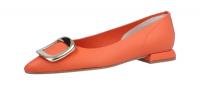 Gianluca Pisati Damen Ballerina/Slipper Malia Bottalato Arancio (Orange) MALIA1