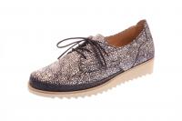 Softwaves Damen Halbschuh crakle blue (Blau) 6.86.01