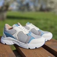 Werner 1911 Damen Halbschuh/Sneaker Albatros panna/hellgrau/Hellb (Weiß) 468-14 ALBATROS