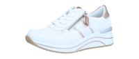 Remonte Damen Sneaker weiss/weiss/kupfer (Weiß) D0T04-80