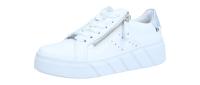 Rieker Damen Halbschuh/Sneaker weiss/perlmutt/weiss (Weiß) W2605-80